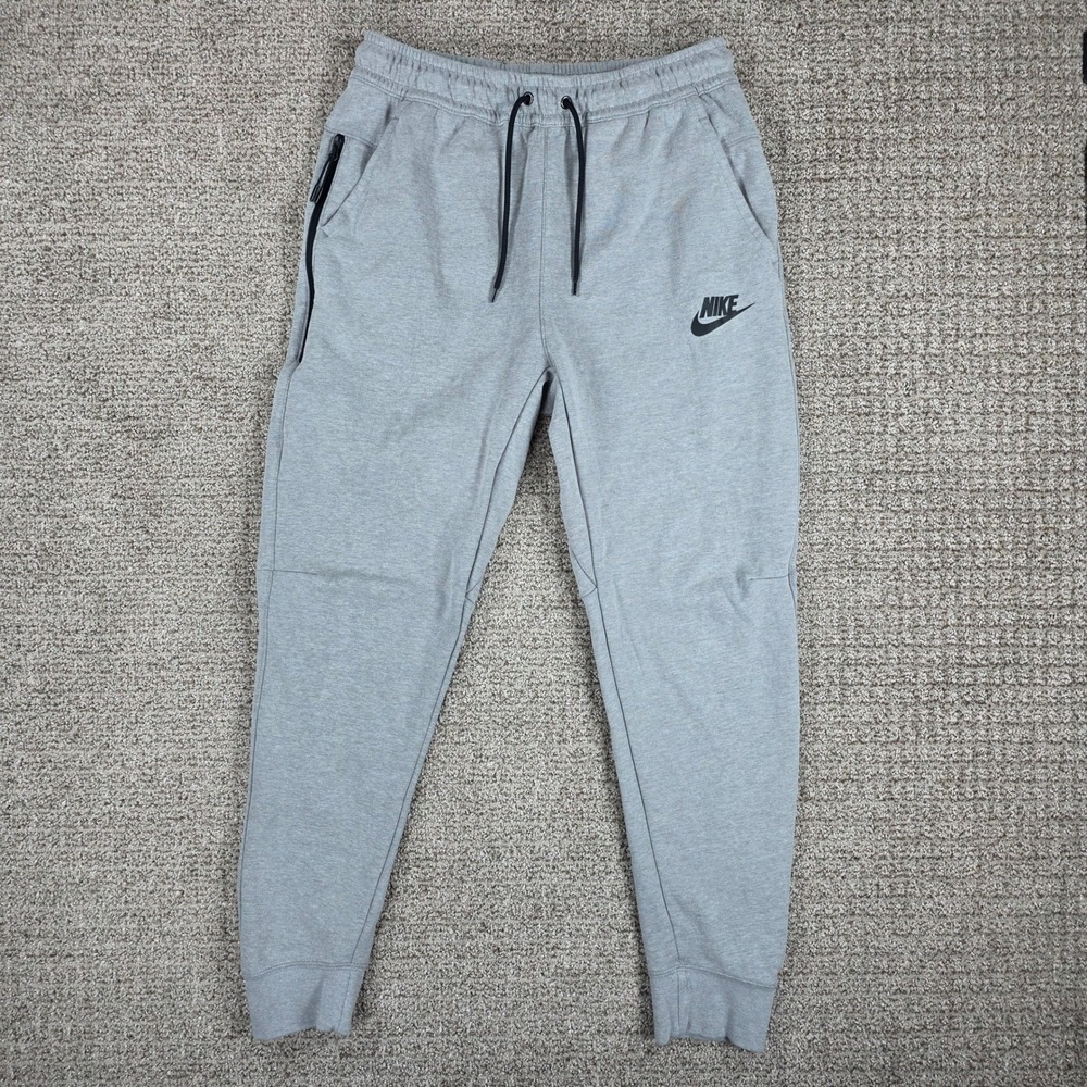 Nike Mens Tech Fleece Joggers Gray Sweatpants Size Medium